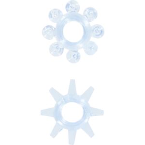 Puissance extensible 2pcs anneau bleu
