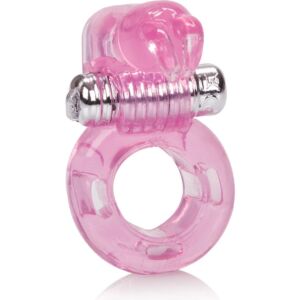Basic essentials anillo vibrador con conejito