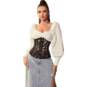 Vitrine Corset Noir