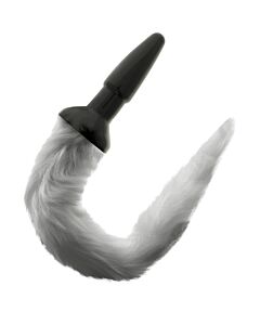 Cola Anal Gris Brillante

