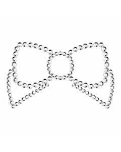 Caches-Tétons en Argent avec Nœud