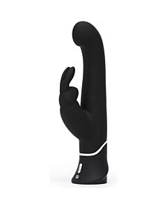 Vibromasseur double stimulation point G - noir