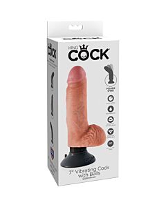 Vibromasseur Real King 18 cm