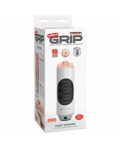 Masturbateur Mega Grip Blanc