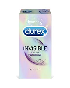 Préservatif Durex UltraGlide 12 unités.