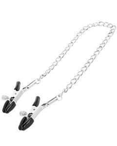 Darkness pinzas ajustables para pezones metal