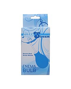 Enema bulb azul