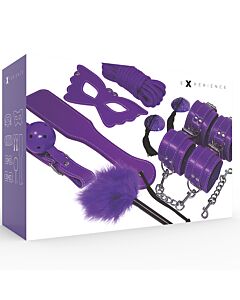 Kit Expérience BDSM Fétiche Violet