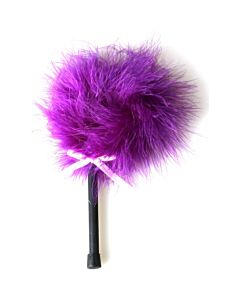 Violet marabou plumeau jeu secrète