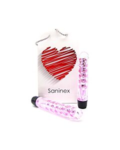 Saninex vibrador fantastic reality - metálico/rosa
