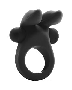 Bunny anillo vibrador - negro