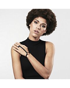 Bracelet Labyrinthe Noir.