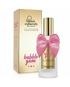 Gel Intime Bubble Gum Fraise 2 en 1 - 100 ml