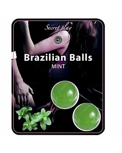 Boules rafraîchissantes mentholées