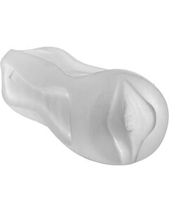 Boules profondes masturbateur Vagina 23 cm transparent
