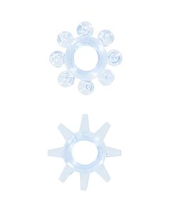 Puissance extensible 2pcs anneau bleu