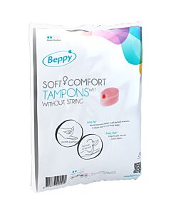 Tampons Beppy lubrifiés 30 pcs