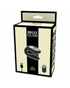 Brilly glam we love vibrador para parejas control remoto negro
