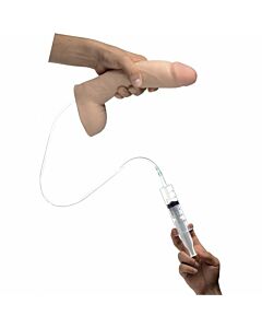 Pénis réaliste double densité - 21 cm - chair