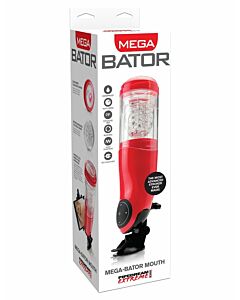Pdx bator méga masturbateur masculin rouge usb bouche
