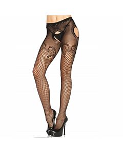 Leg avenue pantie dans l'élégant réseau noir brodé