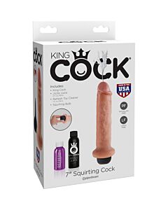 King cock pene eyaculador 17 cm