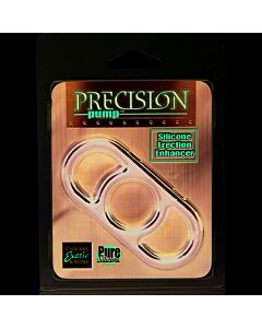Precision pump anillo potenciador de la erección silicona negro