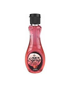 Sirop de sexe - huile de massage à la fraise - 118ml