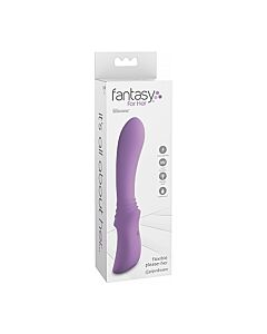 Please-her vibrador flexible - morado