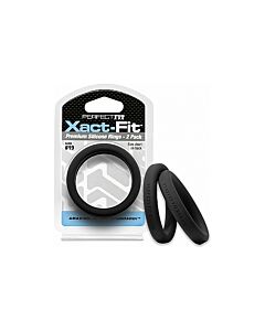 Anneaux Xact-Fit - Pack Double - Noir
