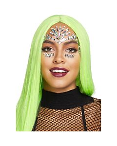 Bijoux de visage auto-adhésifs Iris