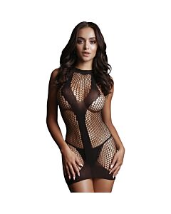 Robe Sensuelle en Maille Noire