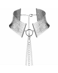 Collier Métallique Argent Désir