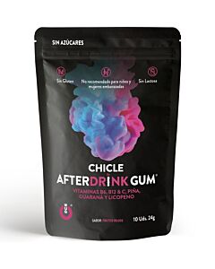 Chewing-gum Anti-gueule de bois Rajeunissant