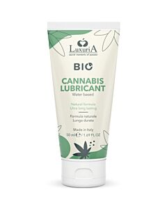 Lubrifiant à base deau Luxuria Bio au Cannabis - 50ml