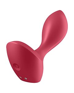 Plug Anal Vibrant Velours Rouge