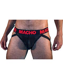 Jockstrap XL Noir/Rouge