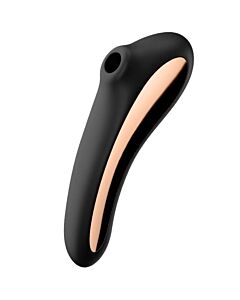 Stimulateur de Clitoris Dual Kiss Satisfyer - Noir