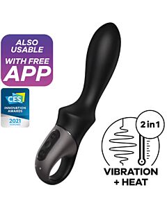 Vibromasseur anal ClimaxHeat - Noir