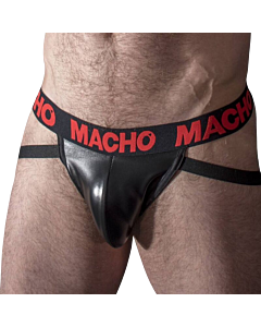Jockstrap en Cuir Rouge XL Feu Sauvage