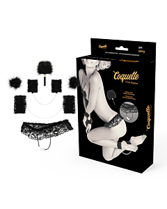 Ensemble de bondage en dentelle Coquette