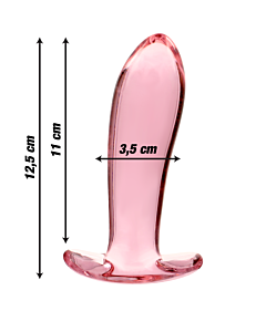 Plug Nébuleuse Rose 12,5 cm - Ibiza Brillant