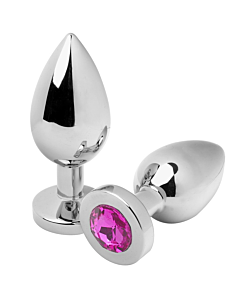 Diamant Rose: Plug Anal en Métal