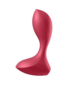 Plug Anal Vibrant Velours Rouge