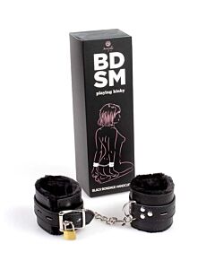 Menottes Velours Noir