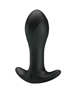 Vibromasseur Anal Velours Noir