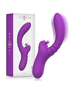 Vibro langue flexible violet