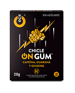 Chewing-gum Énergisant Café Ginseng Guarana