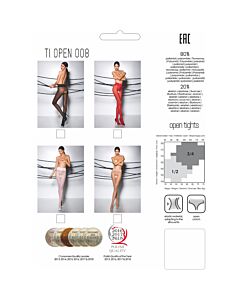 Bas Pure Séduction en blanc