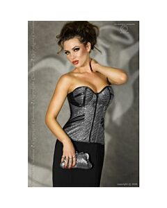 Corset Argent Glamour